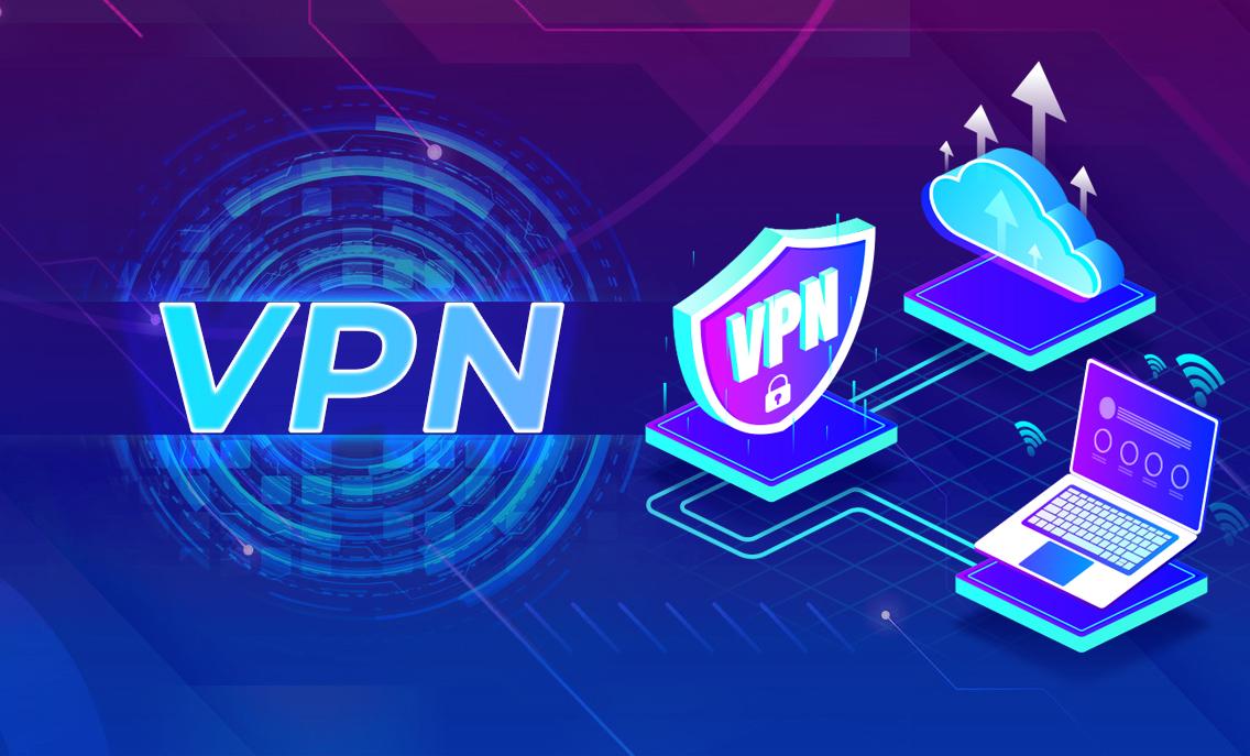 How does a VPN handle network traffic to ensure privacy and security?