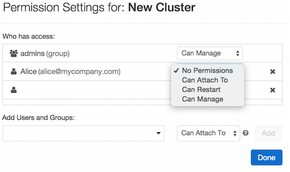 How can I view the details of a specific cluster policy using the Databricks UI?