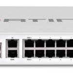 What are some examples of organizations that commonly use FortiGate firewalls for network security?