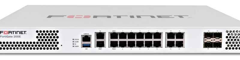 What are some examples of organizations that commonly use FortiGate firewalls for network security?