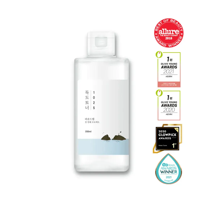 Round Lab 1025 Dokdo Cleanser + Dokdo Toner 200ml New Arrival