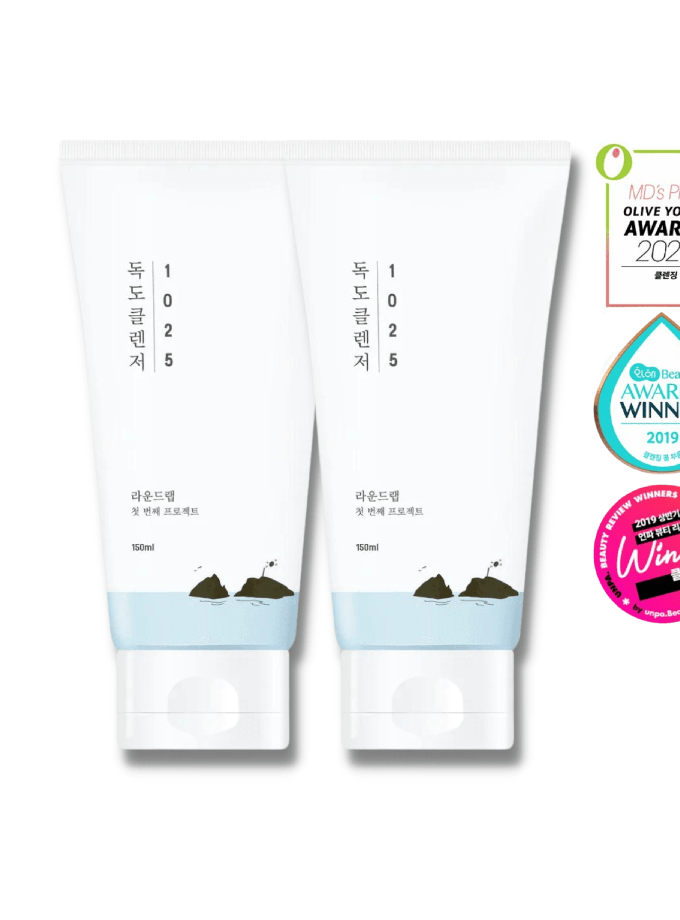 Round Lab Dokdo Cleanser Double Bundle + GIFT Best Seller