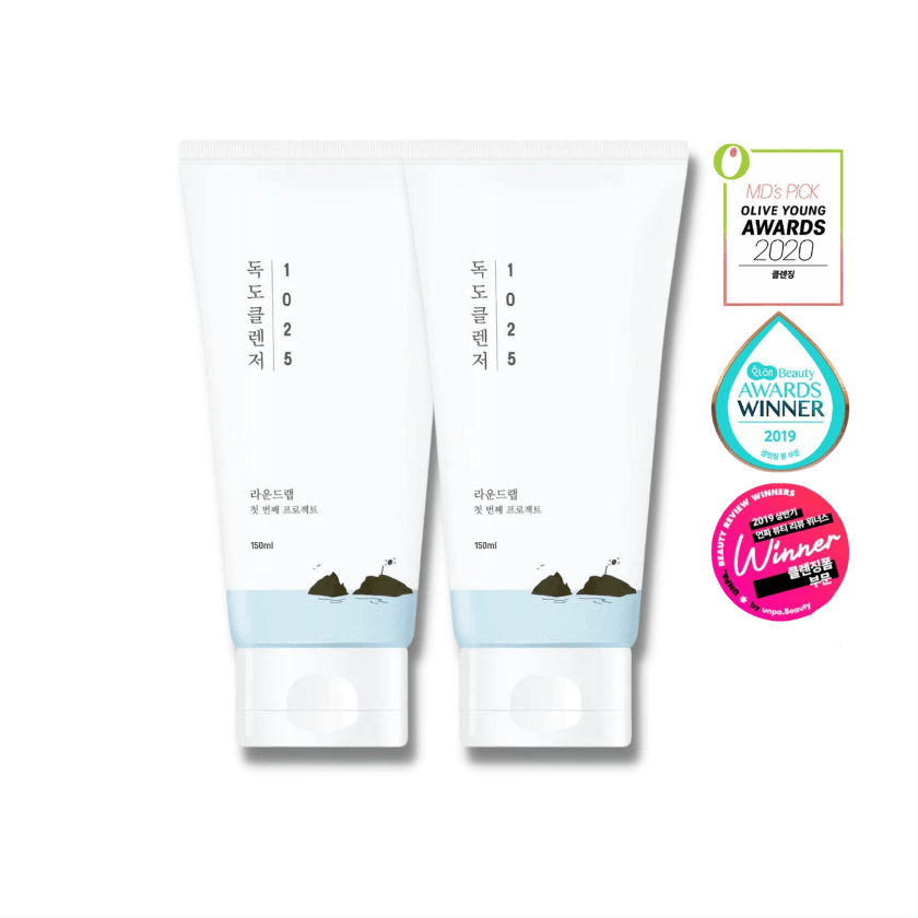 Round Lab Dokdo Cleanser Double Bundle + GIFT Best Seller